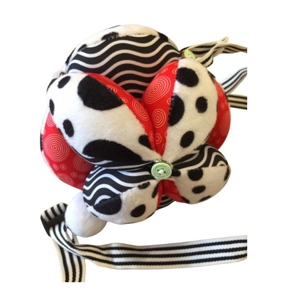 Đồ chơi cho bé sơ sinh – Bóng múi Montessori luyện chân cho bé 3 tháng tuổi treo kệ chữ A, treo nôi - Bóng giác quan - M