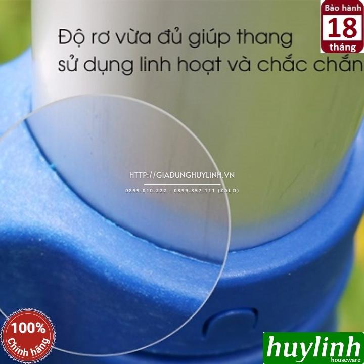 Thang nhôm rút đôi chữ A Nikawa NK-50AI PRI - 5 mét - Có bánh xe