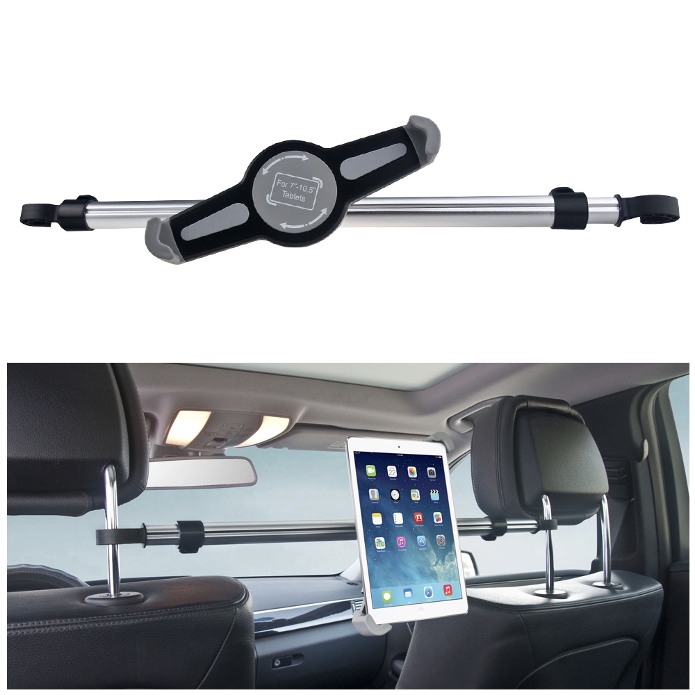 Giá đỡ máy tính bảng 7-11 Inch gắn ghế ngồi xe hơi thông dụng cho Ipad Xiaomi Samsung