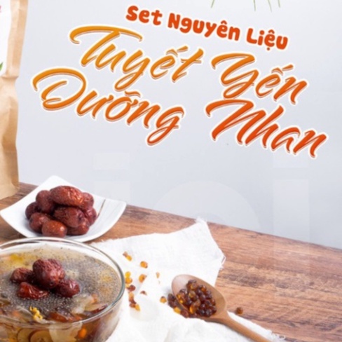 Set CHÈ TUYẾT YẾN DƯỠNG NHAN SET NẤU 12-15 CHÉN BẾP CỦA MẸ - ONICI