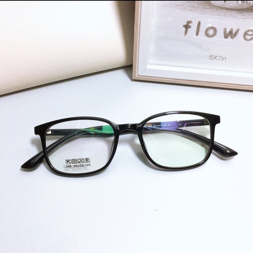 Gọng kính thời trang nam nữ có thể lắp mặt cận