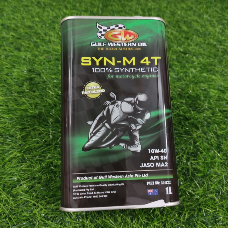 Nhớt Gulf Western SYN-M4 T ESTER PAO BLEND