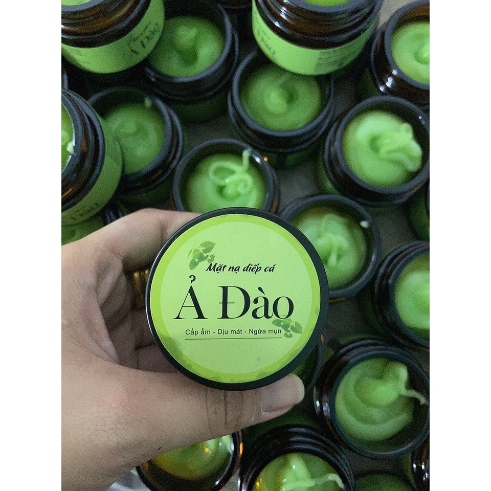 Mặt nạ Diếp cá Ả Đào Mộc Nhan Natural ngăn ngừa mụn nám,tàn nhang 50gr.