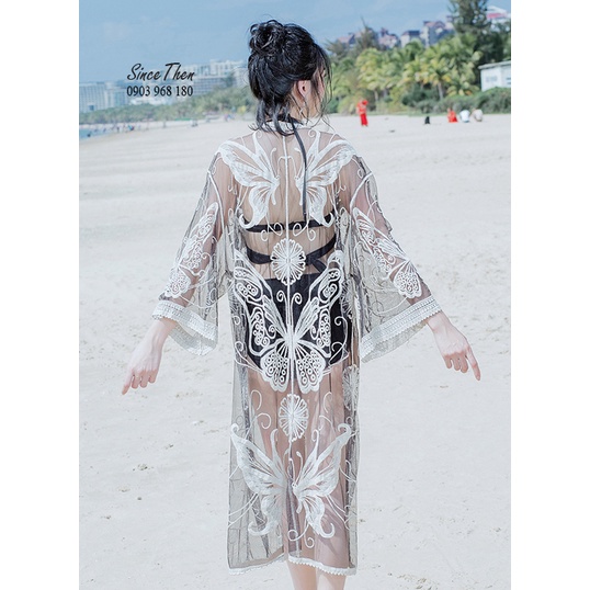 Áo choàng ren đi biển, áo choàng chụp ảnh bầu - Since Then | BigBuy360 - bigbuy360.vn