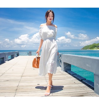 Váy maxi đi biển