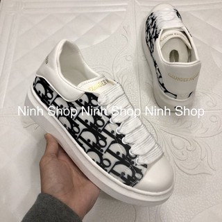 Giày Sneaker Mcq Dior đế cao khâu mõm mới nhất cực đẹp - Giày dây nam nữ