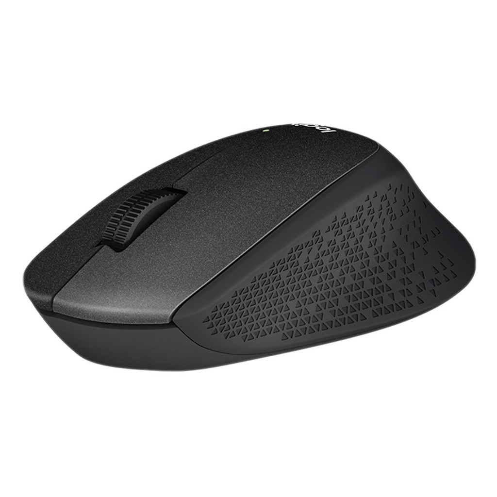 Chuột không dây Logitech M331 tiết kiệm pin bấm quá êm chính hãng DGW phân phối