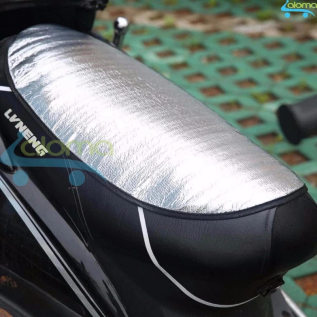 Combo 5 Tấm phản quang che nắng chống nóng yên xe máy, che bụi, che mưa loại tốt - BUMSHOP79