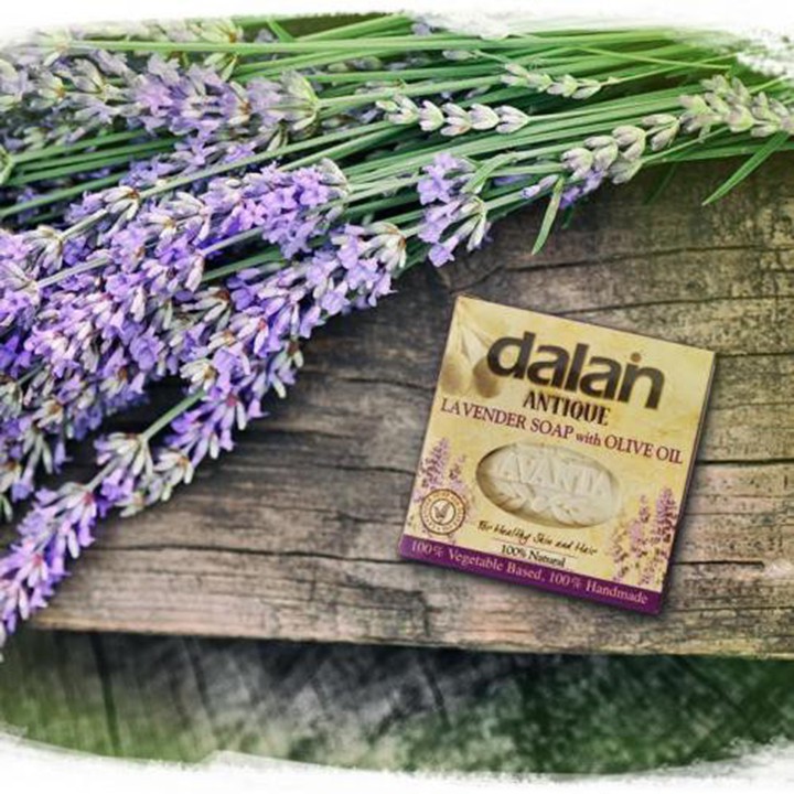 Xà Phòng Cục Tắm Gội DALAN Lavender &amp; Dầu Olive - Dalan Antique Lavender Soap With Olive Oil 150g