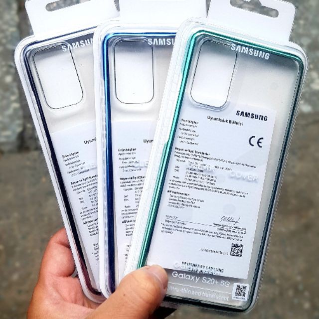 Ốp lưng Clear Cover Samsung S20 Plus/ S20+ 5G chính hãng