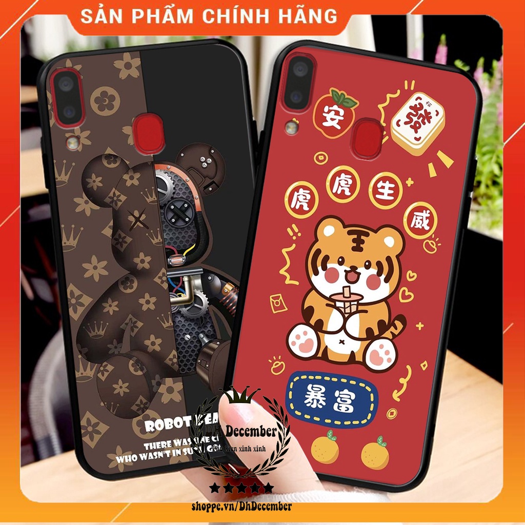 Ốp lưng Samsung A20 / A30 in hình 3D lucky, gấu Beer xinh xắn - KHÔNG NÊN BỎ LỠ