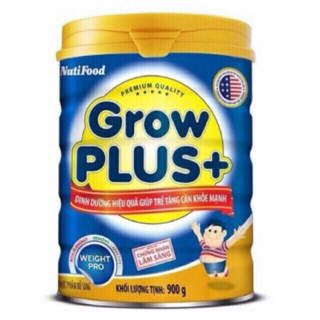 Combo 3 lon Sữa Nutifood grow plus+ xanh 900G trên 1 tuổi