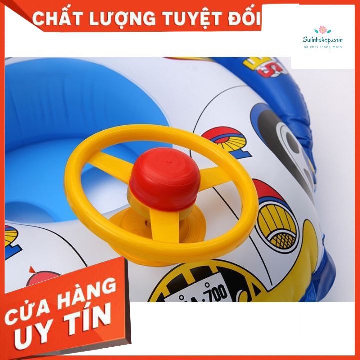 [HÀNG XỊN] Phao Bơi Chống Lật Kiểu Ô Tô Có Còi Píp Píp