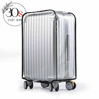 Vỏ bọc bảo về vali kéo, túi bọc vali nhựa trong suốt chống trầy xước nhiều size