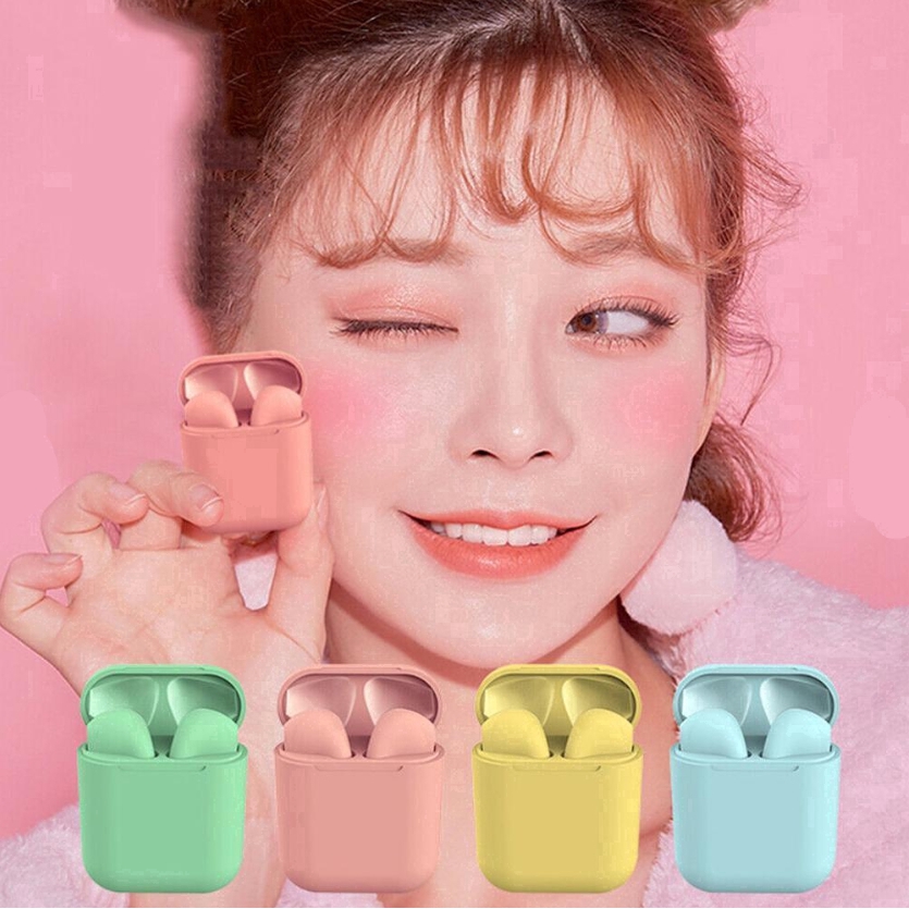 Inpods 12 TWS Wireless Earphone Bluetooth 5.0 HIFI Macaron Sport Earbuds Touch | BigBuy360 - bigbuy360.vn