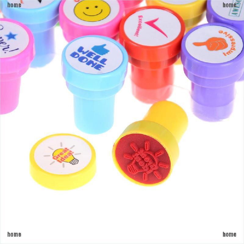 Bộ 10 đồ chơi con dấu kiểu dáng xinh xắn cho trẻ