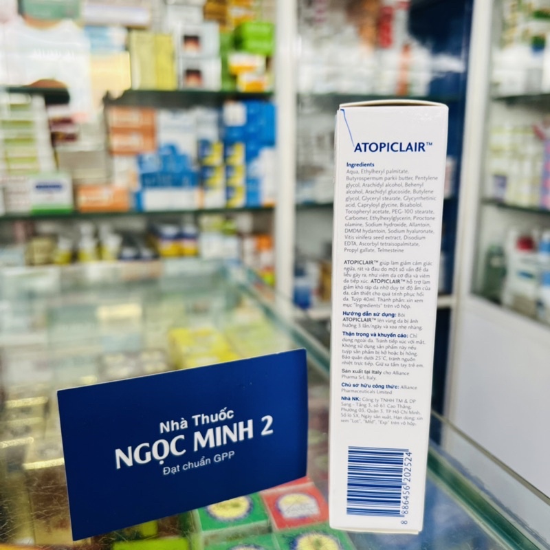 ✅ [Chính Hãng] ATOPICLAIR Kem dưỡng ẩm cho em bé