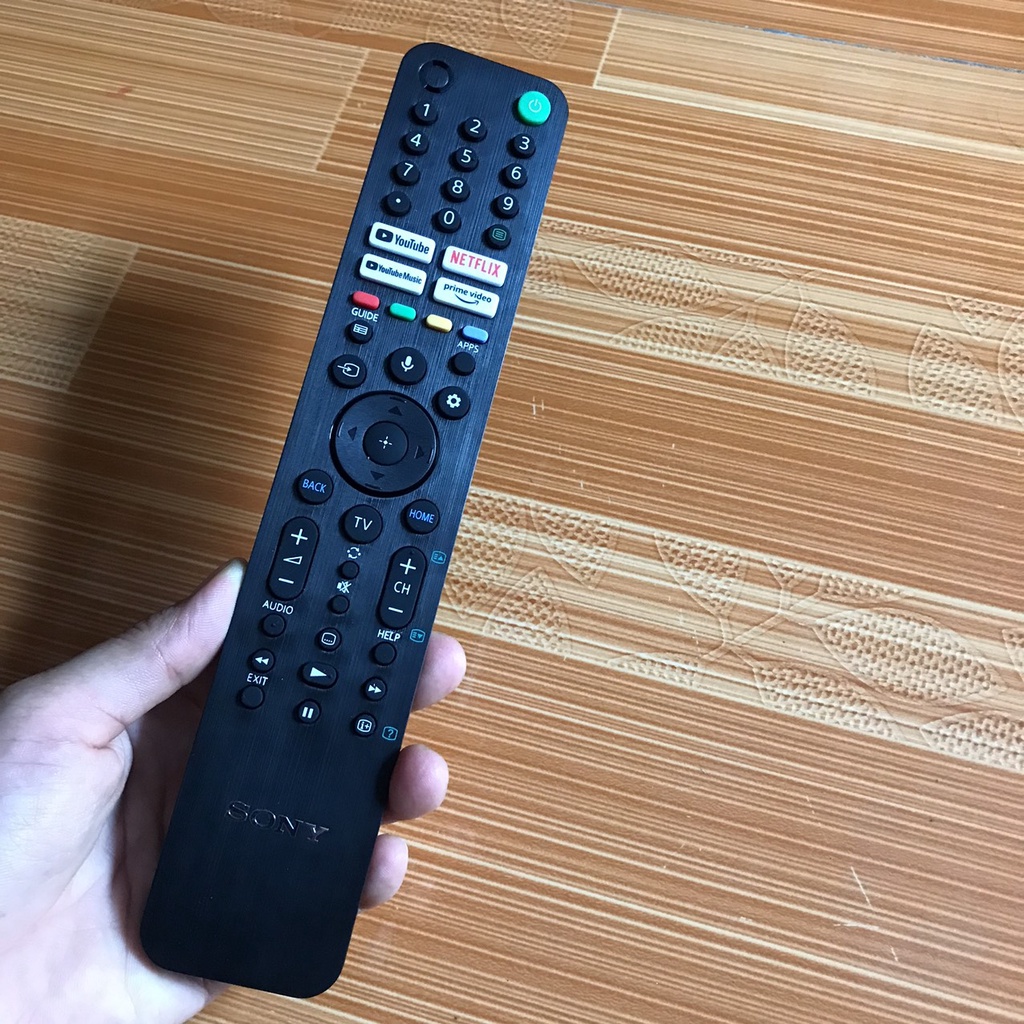Điều khiểnTivi Sony 4K 50 inch KD-50X75, Remote tivi android có giọng nói TX520P
