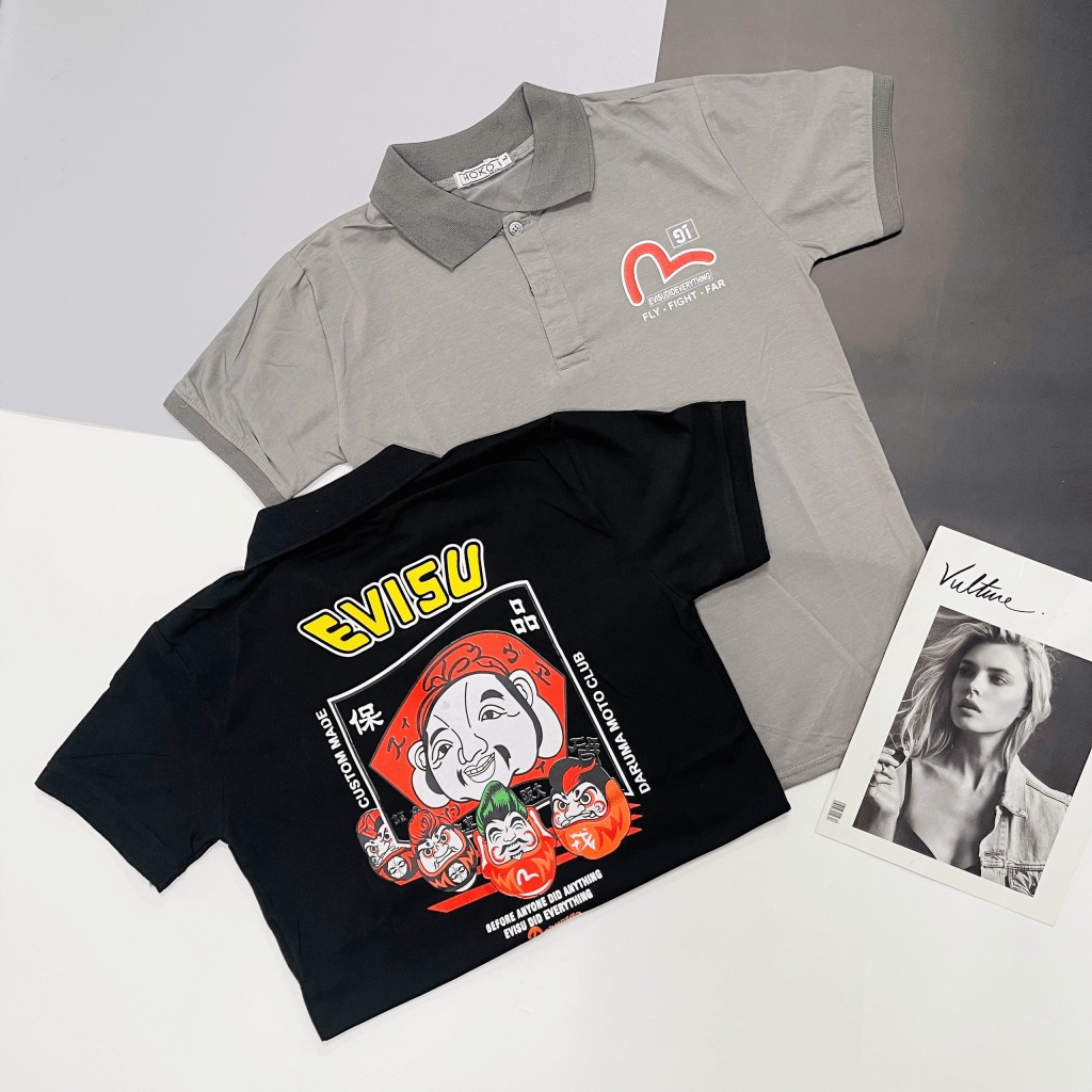 FREE SHIP XẢ LỖ HÀNG QUẢNG CHÂU ÁO THUN POLO CỔ BẺ IVISUS CÓ ĐỦ SIZE TỚI 80KG