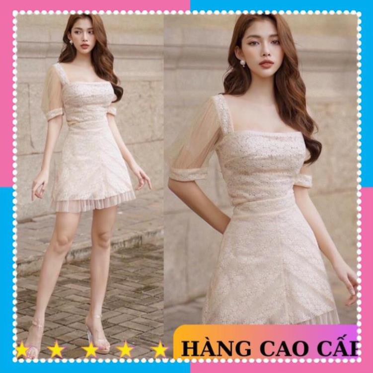 [SẢN PHẨM CHẤT LƯỢNG] Đầm dáng ôm đầm ren ngắn tay đầm sang trọng đầm dự tiệc đi chơi cao cấp - MN109 | BigBuy360 - bigbuy360.vn