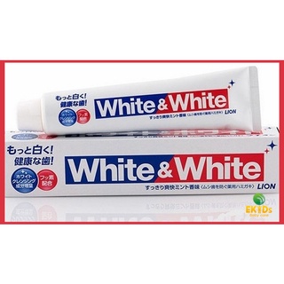 Kem đánh răng trắng răng Nhật Bản White & White - 150gr