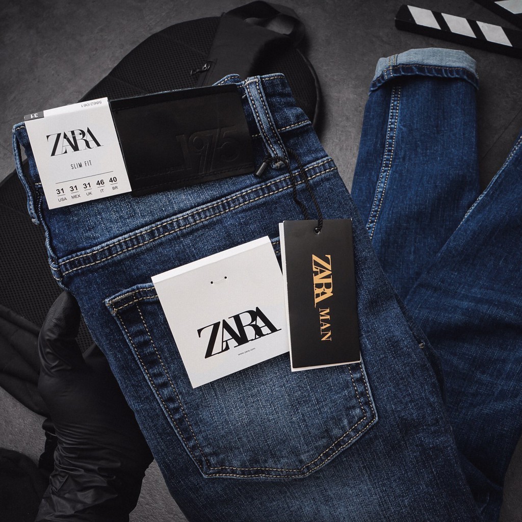 QUẦN JEAN NAM ZA RA CAO CẤP SKINNY ÔM | BigBuy360 - bigbuy360.vn