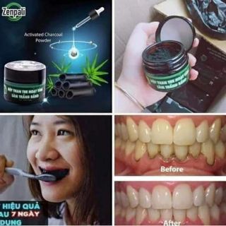 Zenpali - Bột Than Tre Trắng Răng  [ FREE SHIP ]
