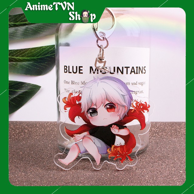 Móc khoá Mica anime Tokyo Ghoul (Ngạ Quỷ vùng Tokyo) - Nhựa Cứng Acrylic In 2 mặt sắc nét ( ảnh thật )