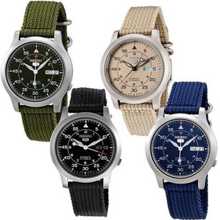Đồng hồ nam seiko 5 quân đội seiko chính hãng+ 1 dây da bò