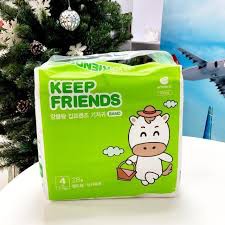 Bỉm KEEP FRIEND đủ size S40/M32/L28/L26/XL22/XXXL18  nội địa Hàn Quốc cho bé từ ss đến 18kg