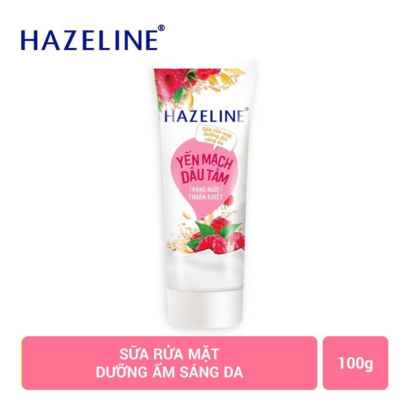 Sữa Rửa Mặt Hazeline 100g Đủ Loại - Cho làn Da Sáng Mịn