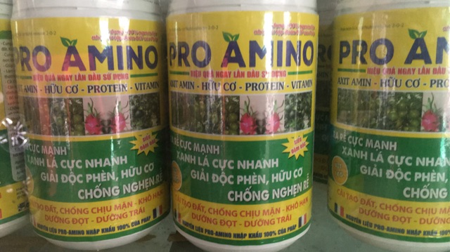 Phân bón hữu cơ PRO AMINO hộp 1kg nhập khẩu từ Pháp