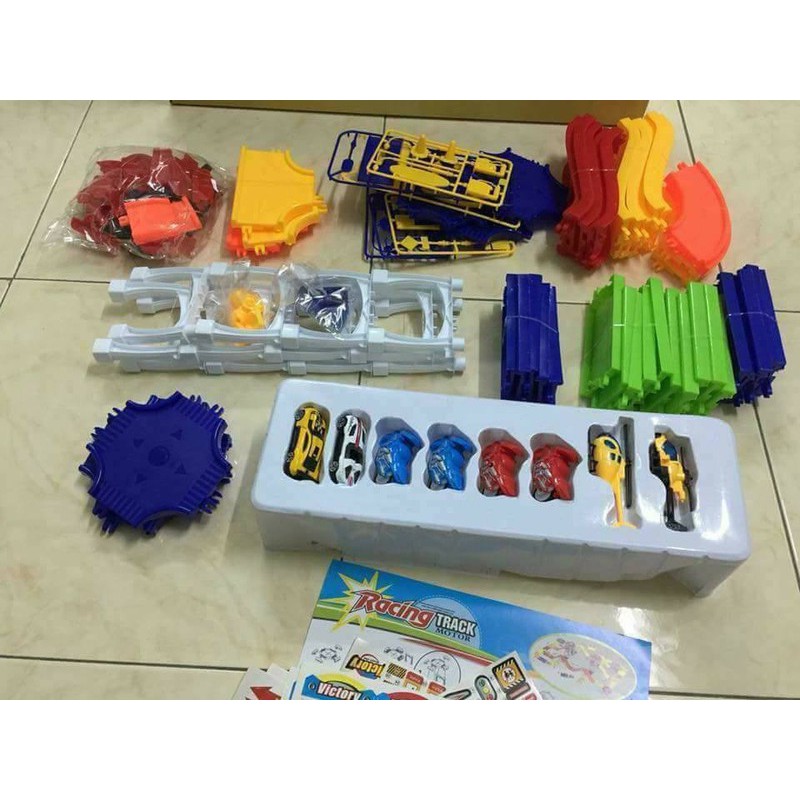 Đồ chơi lắp ráp đường đua sáng tạo Enfa 127