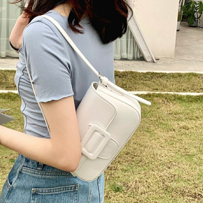 Túi da đeo chéo cao cấp nhiều màu đáng yêu, ngọt ngào sang chảnh