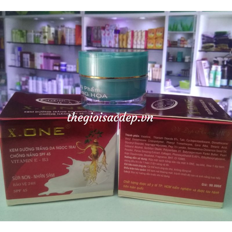 Kem xone trăng da chống nắng 15g