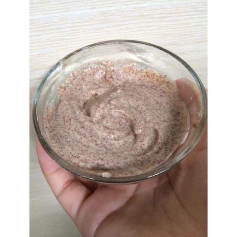 50gr Bột đậu đỏ nguyên chất handmade giúp da sáng mịn trắng hồng tự nhiên LALA
