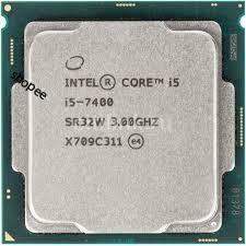 CPU intel I5 - 7500+7400 Tray không box+tản