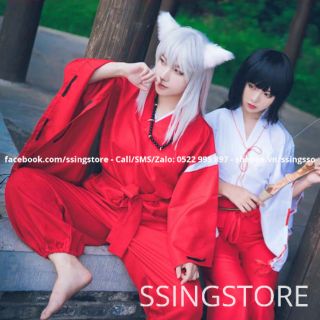 Set COSPLAY Inuyasha Khuyển Dạ Xoa trong Anime Inuyasha ( Hàng order )