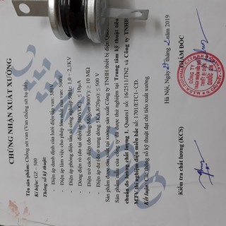 Bộ 3 Van thoát sét GZ 500
