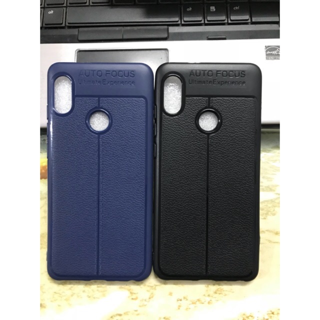 Ốp lưng auto focus Xiaomi Redmi note 5/ Redmi note 5 pro giả da cao cấp