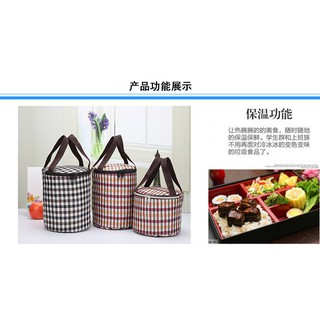 Túi giữ nhiệt cho hộp cơm văn phòng siêu nhẹ nhiều kích thước