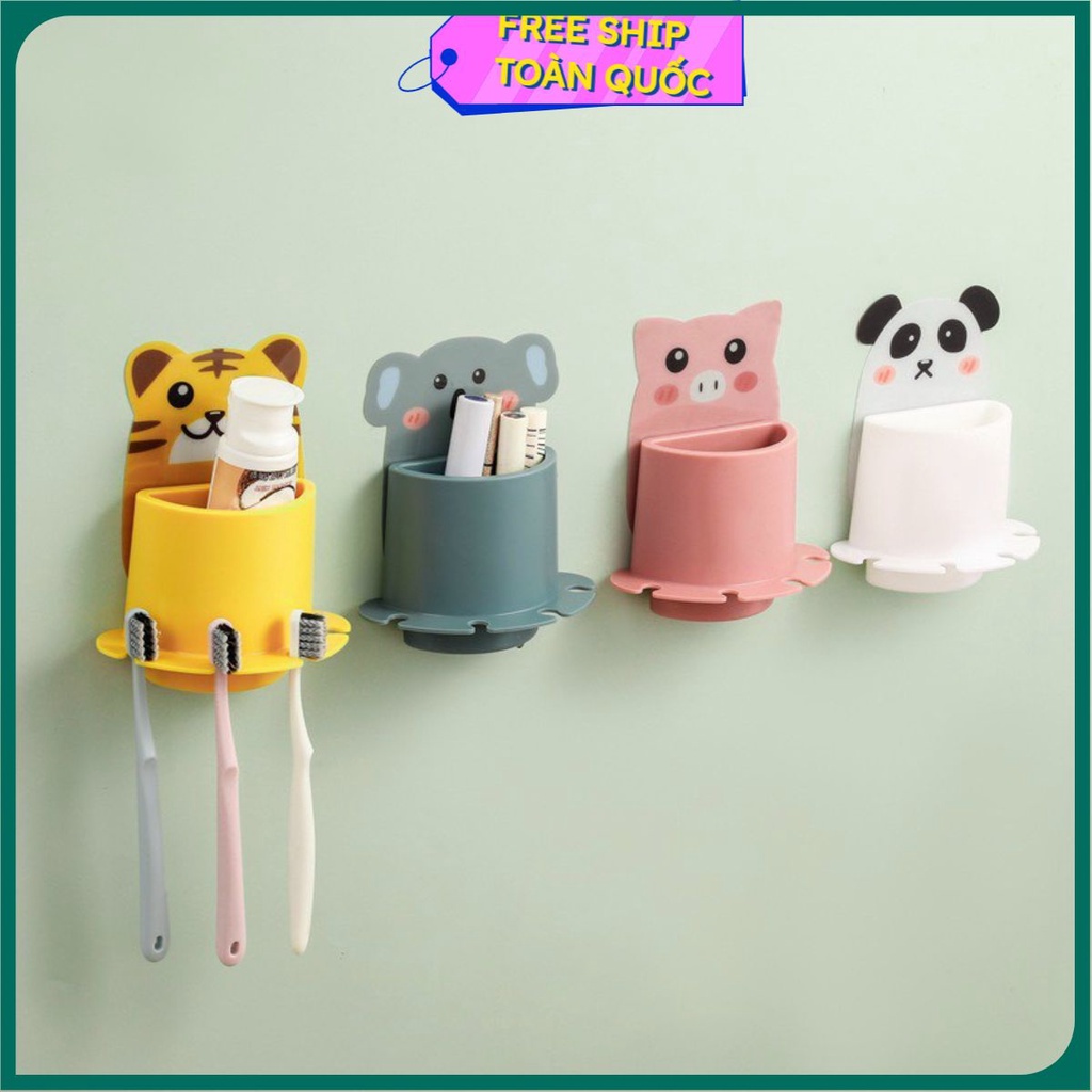 PVN21231 Kệ thú đựng bàn chải đánh răng siêu cute T2 .