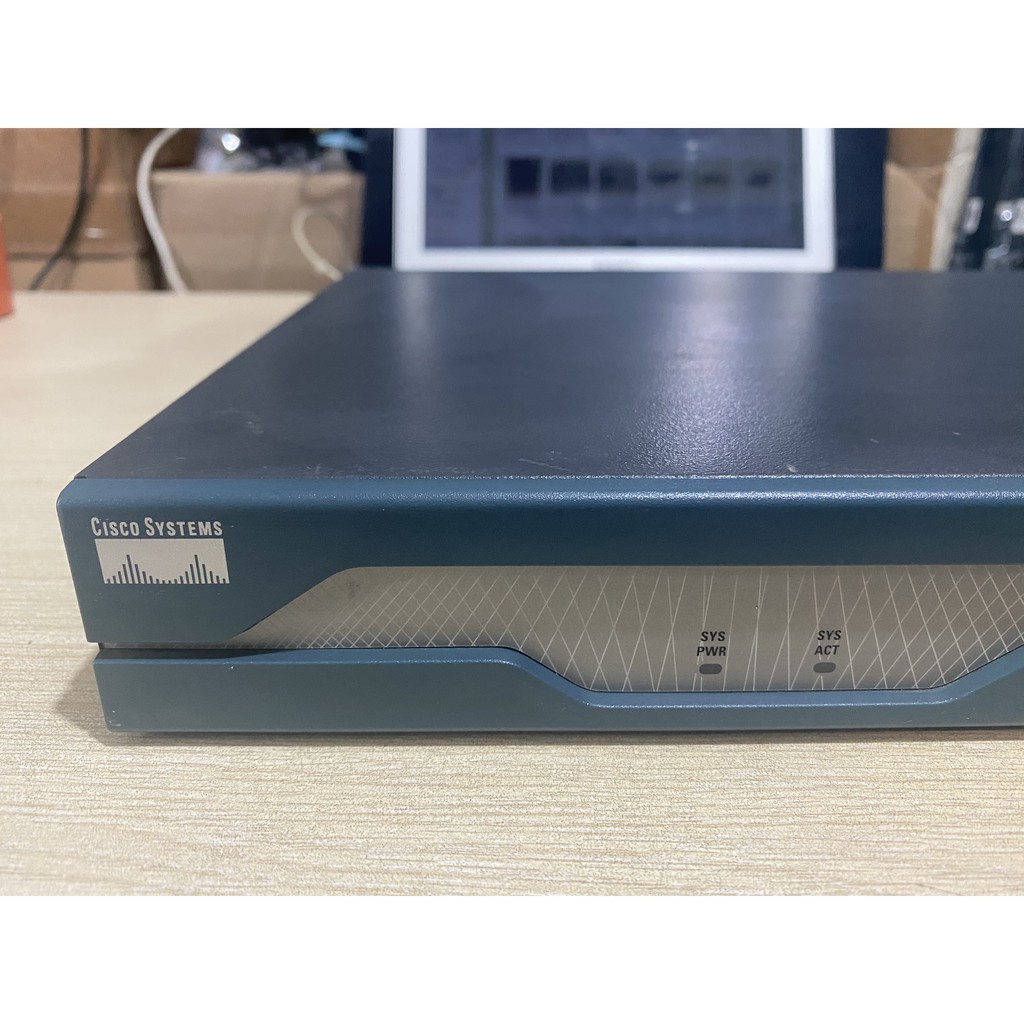 Cisco 1841/K9 | Thiết bị định tuyến 2 cổng WAN Fast Ethernet.
