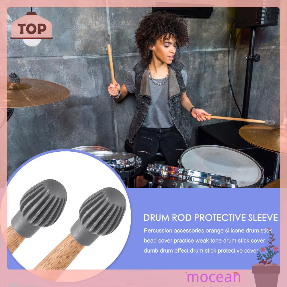 Mocea Set 2 Nắp Silicone Bọc Dùi Trống Tiện Dụng