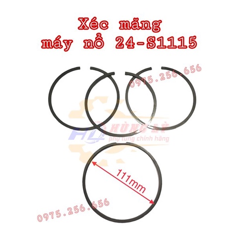 Xéc măng máy Nổ 24 S1115 phụ tùng máy nổ phụ tùng máy nông nghiệp phụ tùng Hùng Lỳ