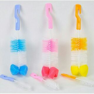 Bộ 2 dụng cụ cọ rửa bình sữa