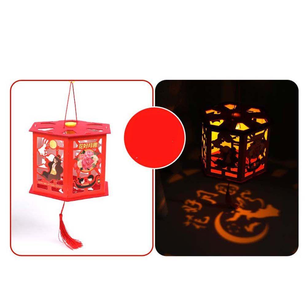 YIYU Lồng Đèn Giấy Chiếu Hoa / Lồng Đèn Kiểu Trung Hoa Dễ Thương Độc Đáo Trang Trí Tiệc Tùng / Lễ Hội DIY