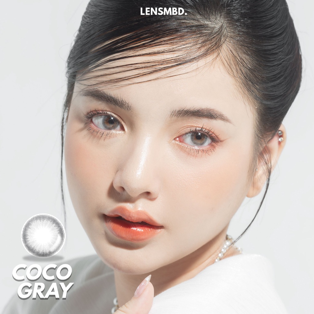 Kính áp tròng xám tự nhiên sang trọng COCO GRAY LENSMBD