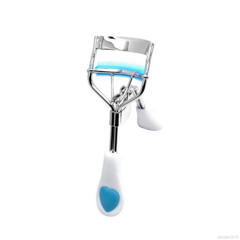 Dụng cụ uốn lông mi bằng inox có miếng gel silica