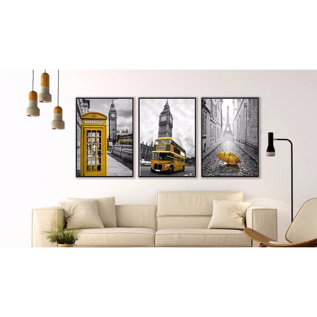 Tranh canvas treo phòng khách sạn hiện đại, tranh canvas treo phòng ngủ, mẫu tranh hoa lá, cây cối